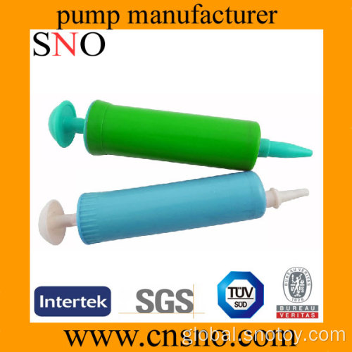 Balloon Air Pump  Mini hand water pump plastic pump for kids Supplier